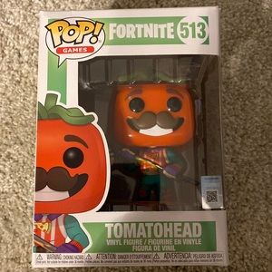 Tomatohead funko pop head from fortnite